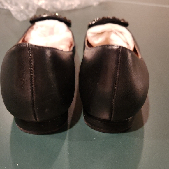 Kate Spade Black Embellished Flats - Picture 5 of 8